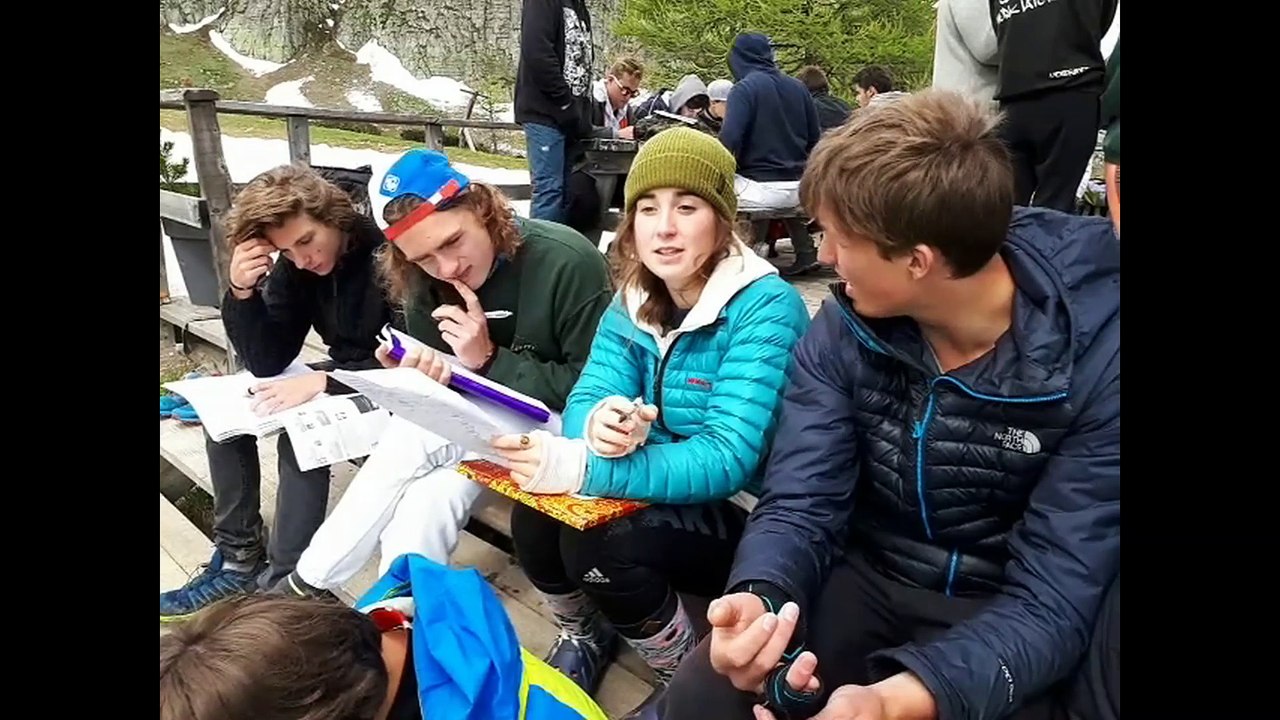 Révisions du bac au refuge du Chardonnet