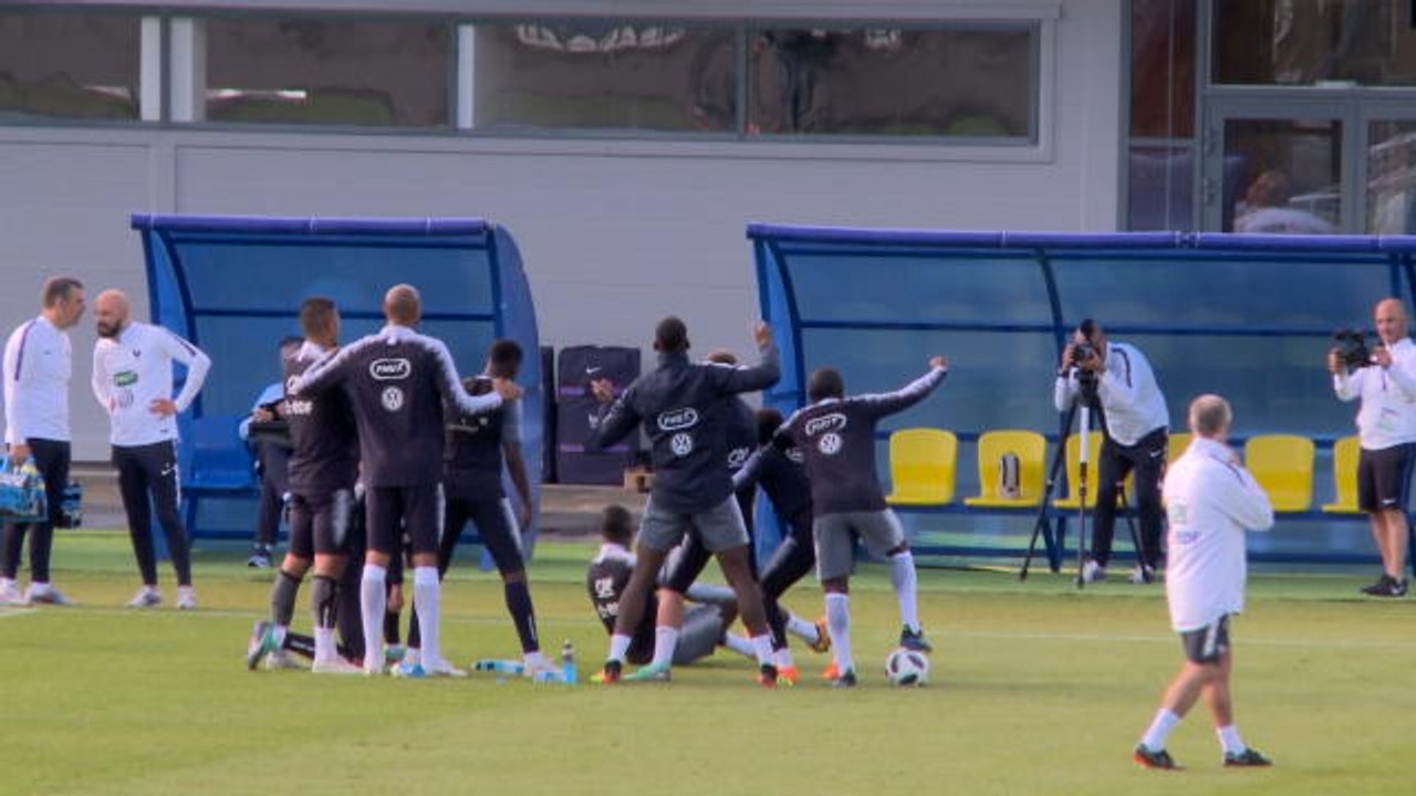 Coupe du Monde 2018 - Les Bleus préparent déja leur celebration!