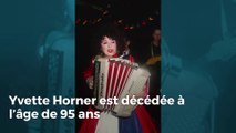 Yvette Horner est décédée à l’âge de 95 ans