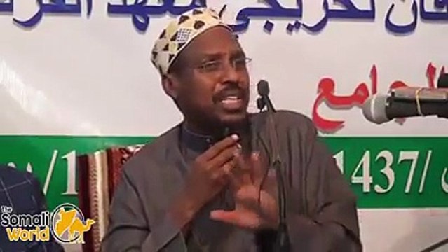 Sheekh Mustafe oo Somalida runta u sheegay Somalia gumeysi kuma jirto ee inaga ayaa is haysanee hadaynu caqli keeno WEYNU JIRI DOONAA hadii kalena aqbala waa L