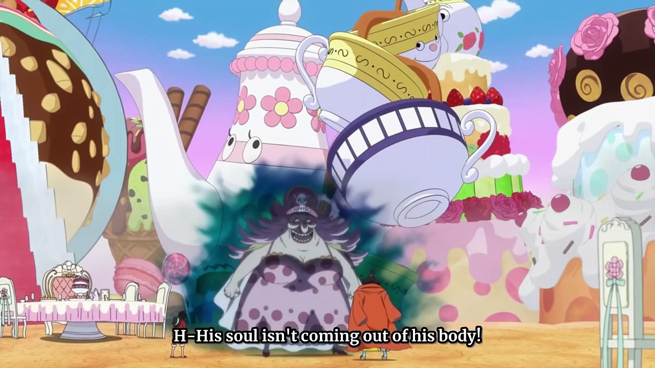 The Soul Pocus has no effect to Jinbei, Brook Breaks the Picture - One ...