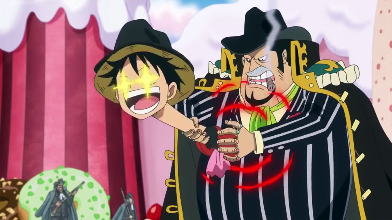 Sanji Nervous Luffy Makes Fun Bege Mother Caramel Intro One Piece 1 Video Dailymotion