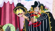 Sanji nervous, Luffy Makes Fun Bege, Mother Caramel Intro - One Piece 831