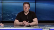 Elon Musk launches his car into space (Interview)