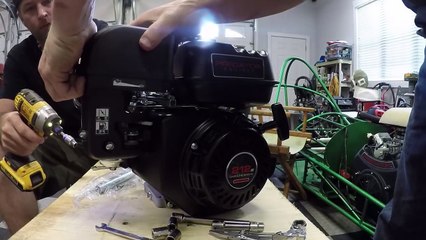 20HP, 9,000 RPM Engine Build! 88MPH Kart Pt. 3