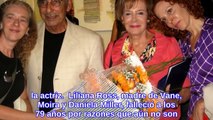 Hijas de Liliana Ross despiden a su madre con emotivas imágenes
