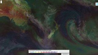 Weather Animation - New Zealand, Australia