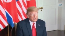 ABD Başkanı Donald Trump ile Kuzey Kore Lideri Kim Jong-un, Singapur'da Bir Araya Geldi