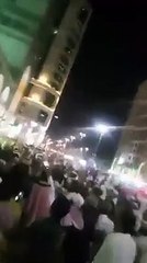 Great Welcomed of Kaptan By Public at Masjid e Nabawi