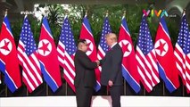 Detik-detik Kim Jong Un Bertemu Donald Trump