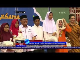 Video herunterladen: Seribu Anak Yatim Mendapat Santunan di Gor Ciracas - NET5