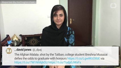 Afghan Taliban Shooting Victim Gets Standing Ovation At Graduation