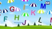Learn Alphabets with Parachute - Parachutes song for Kids - Parachutes teaching Alphabets - KFL