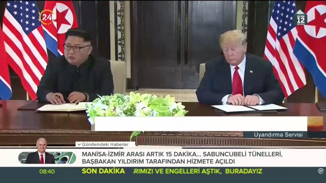 ABD Başkanı Trump: Son derece kapsamlı bir metne imza attık