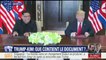 Rencontre Kim/Trump: “Nous voulons avoir des relations très spéciales”, annonce Donald Trump