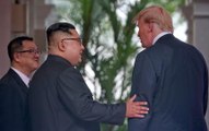 Donald Trump and Kim Jong Un meet for first time
