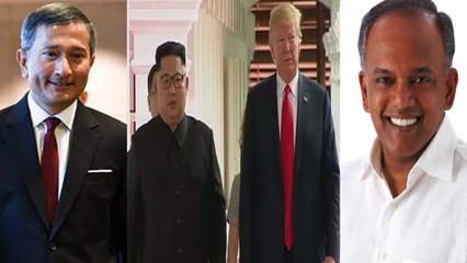 ட்ரம்ப்-கிம் சந்திப்பில் முக்கிய பங்கு வகிக்கும் சிங்கப்பூர் தமிழ் அமைச்சர்கள்- வீடியோ