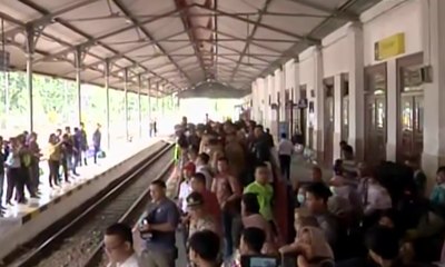 Selasa (12/6) 33.000 Pemudik Tiba di Stasiun Gubeng