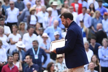 Damien Dumusois, arbitre de la finale de Roland-Garros