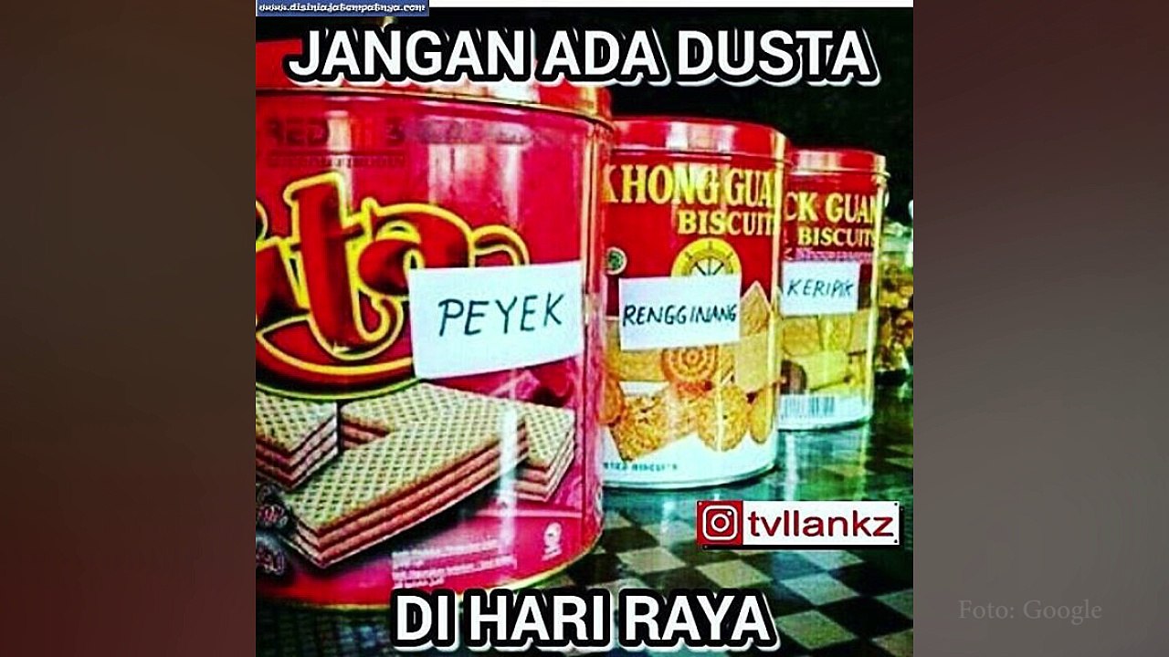 5 Meme Kue Lebaran Yang Bikin Ngakak Video Dailymotion