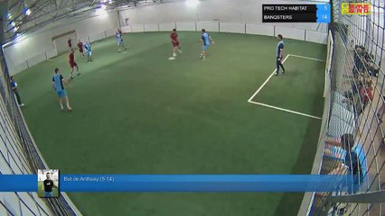 But de Anthony (5-14) -  PRO TECH HABITAT Vs BANQSTERS - 11/06/18 21:00 - LIGUE 1