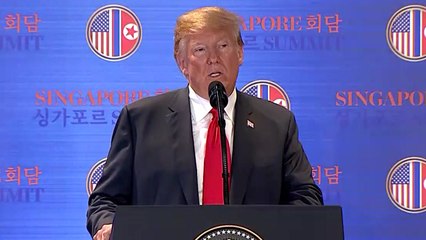 [현장영상] 트럼프, "文 대통령에 감사...오늘 끝나고 통화할 것" / YTN