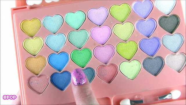 Mega GLAM Jumbo Beauty SET! 55 Piece Deluxe Makeup Set! Eyeshadow! Lip Gloss! Nail Polish Set!