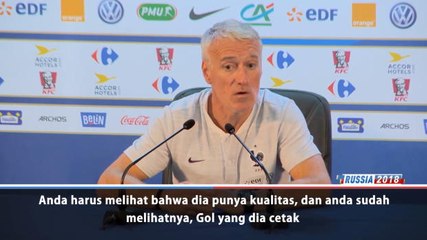 Jangan Samakan Giroud dengan Mbappe atau Griezmann - Deschamps
