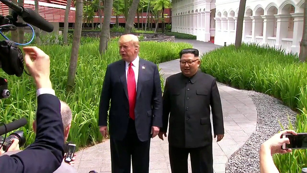 Historisches Treffen von Trump und Kim