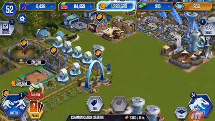 jurassic world the game #70 pack events + two legend  lv 30!