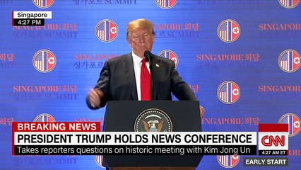 Trump warns CNN's Jim Acosta to 'be nice'