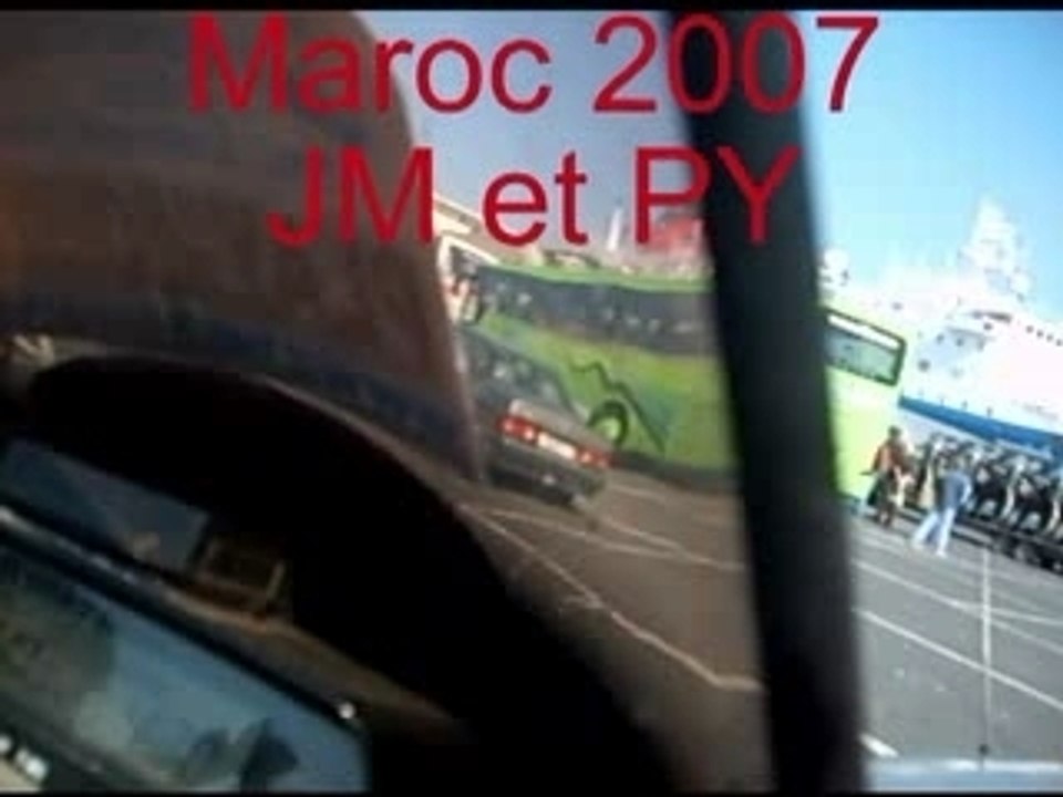 Maroc 2007 JM et PY