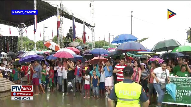 #PTVNEWS: Pangulong #Duterte, nakiisa sa pagdiriwang ng Araw ng Kalayaan sa Kawit