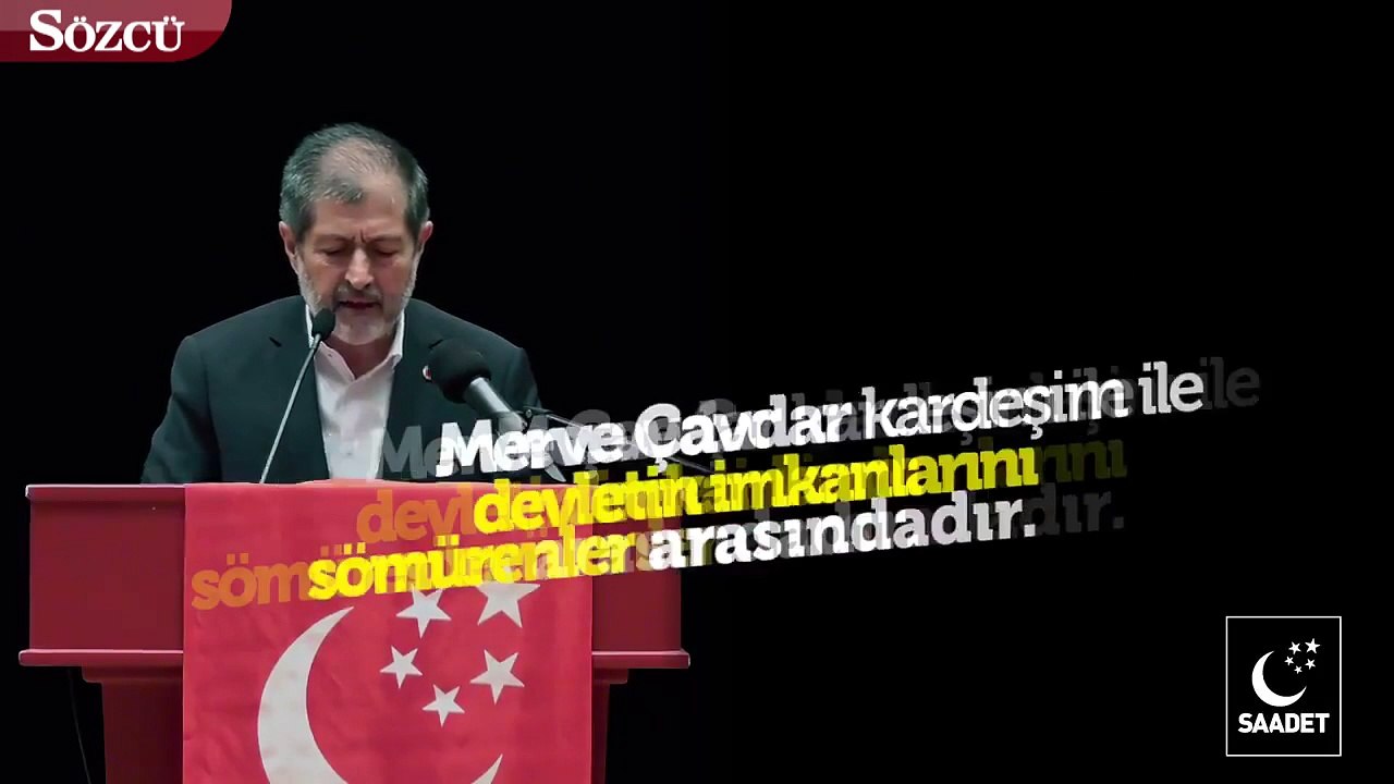 Saadet Partili Abdullah Sevim'in konuşması sosyal medyayı salladı