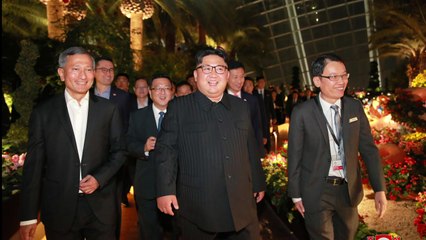 北 매체, 김정은 싱가포르 참관 신속히 보도 / YTN