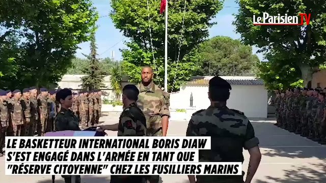 Boris Diaw s’engage dans la Marine !