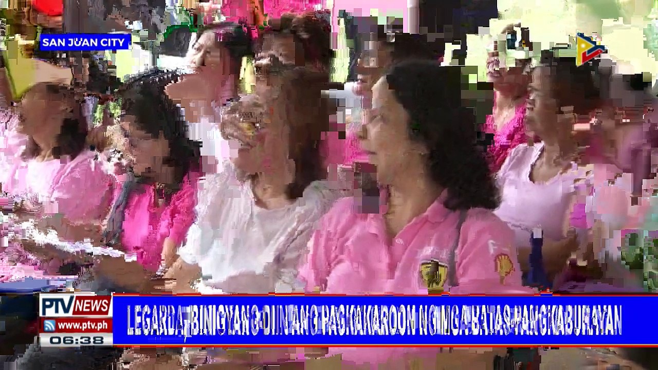 #PTVNEWS: Legarda, binigyang-diin ang pagkakaroon ng mga batas-pangkabuhayan