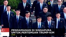 Pertemuan Trump-Kim: Pengamanan di Singapura - TomoNews