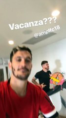 LUIS ALBERTO SI ALLENA