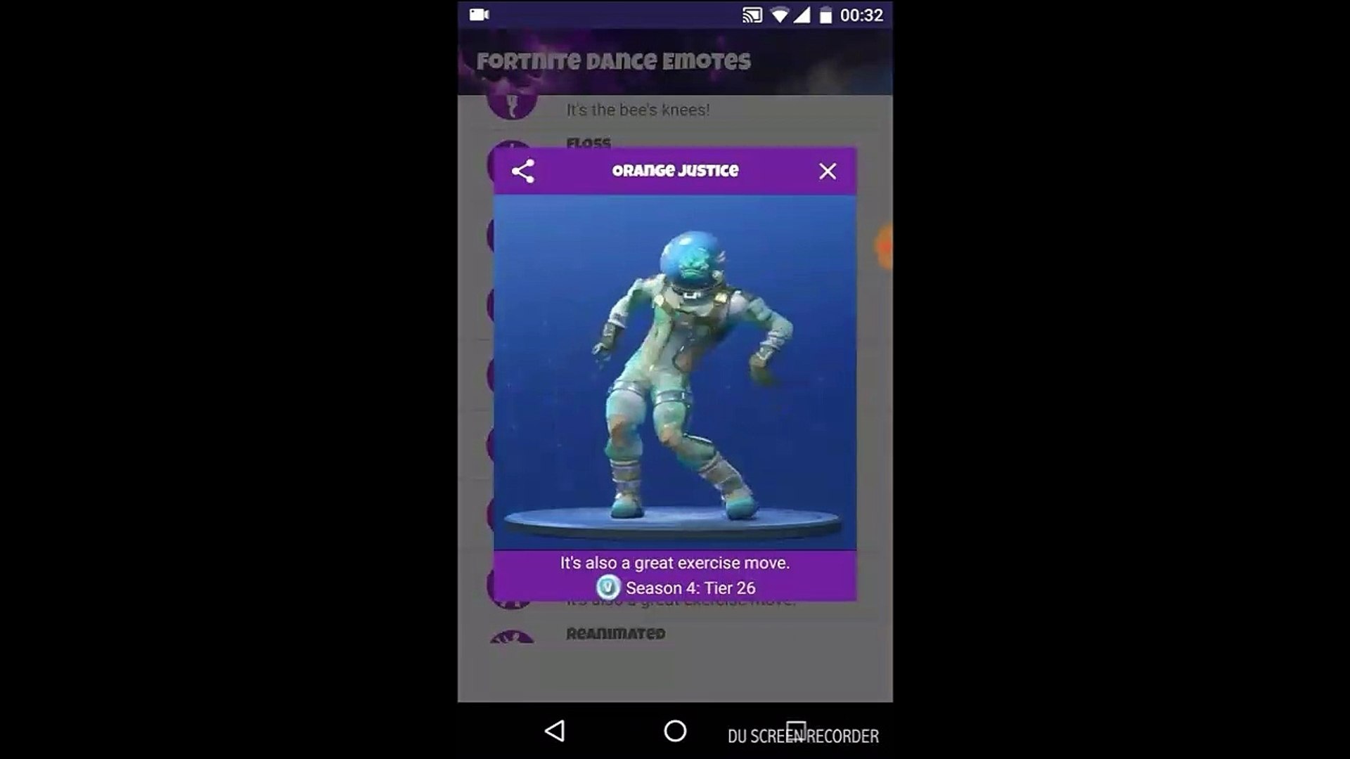 Orange Justice Fortnite Dance Emote Video Dailymotion