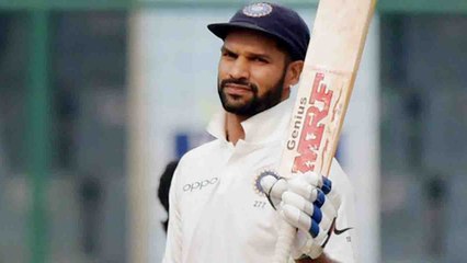 India vs Afghanistan Test : Shikhar Dhawan slams 50 in just 47 balls | वनइंडिया हिंदी