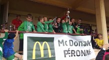 Les U6/U7 de l'USCB remportent le Challenge Mac Donald's U6/U7 le 9 juin 2018 à Péronne