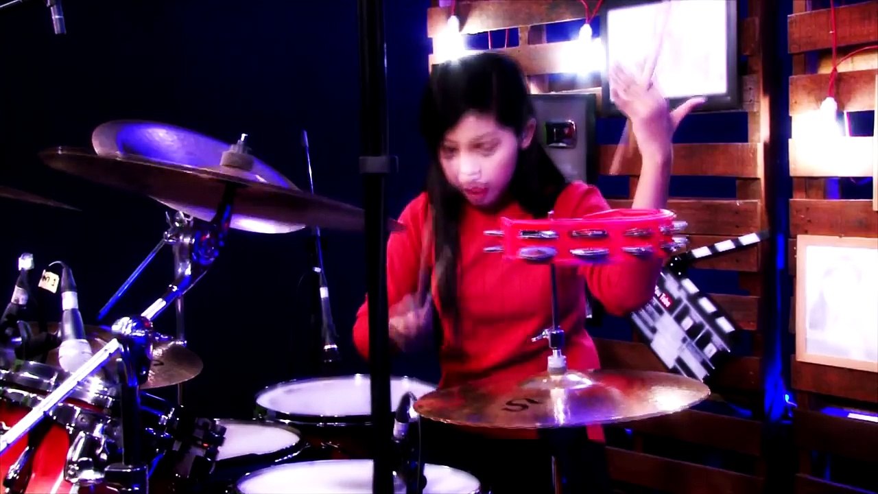 Sandrina - Goyang 2 Jari | Drum Cover by Nur Amira Syahira