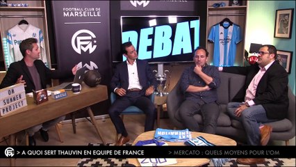 "THAUVIN ne va pas beaucoup jouer avec la France mais il ne va pas se plaindre..."