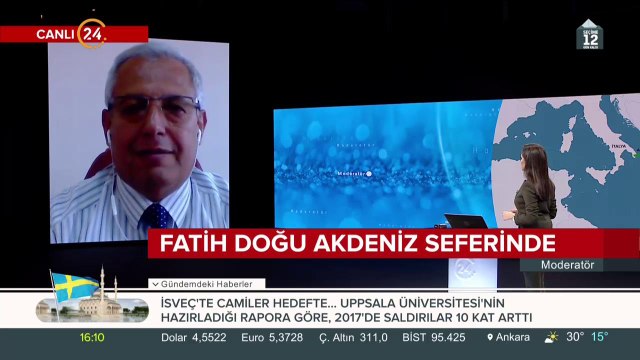 Fatih Doğu Akdeniz seferinde