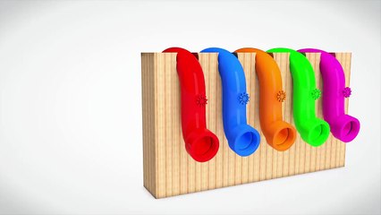 Learn Colors With Elephant Animals And Learn Shapes Surprise Egg Colours For Kids