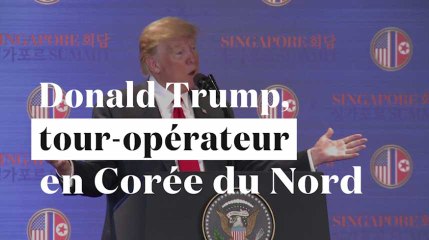 "Ils ont de superbes plages" : Trump s'imagine tour-opérateur en Corée du Nord