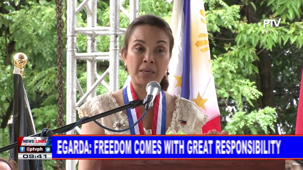 3NEWS | Legarda: Freedom comes with great responsibility