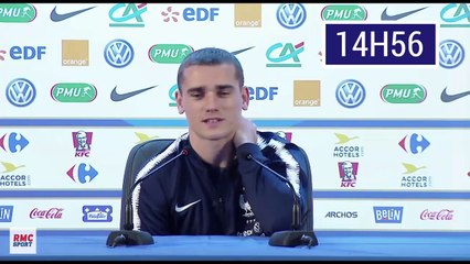 Équipe de France : Griezmann harcelé de questions   sur le mercato en conférence de presse