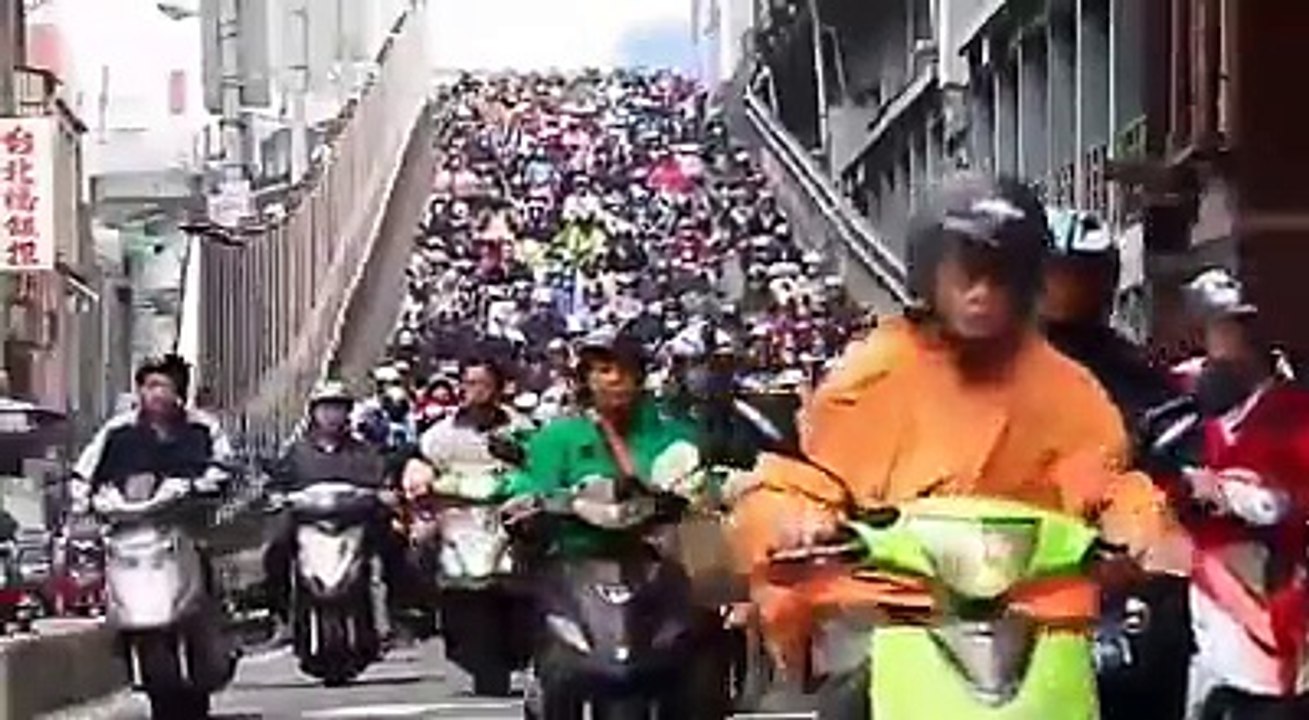 只係屬於電單車的道路